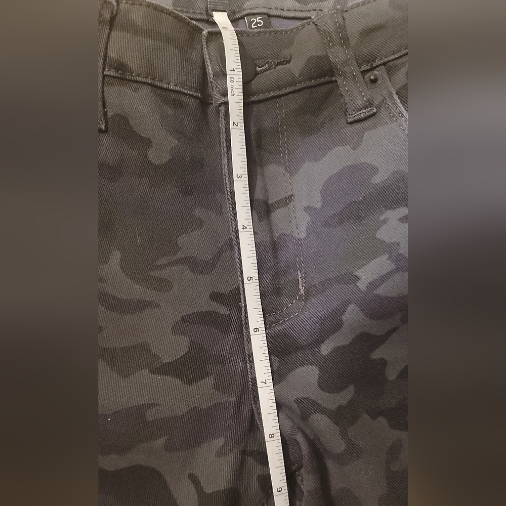 STS Blue Alice Ankle Skinny Women’s Jeans-Black/Camo/Sz 25 - Picture 10 of 16